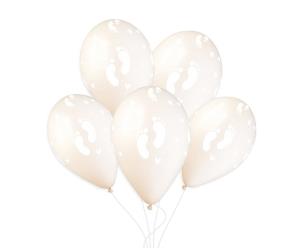 Opakowanie Balony stópki dziecięce lniane 33cm 50szt