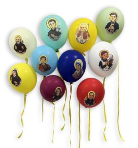 Opakowanie Balony z wizerunkami świętych (50szt)