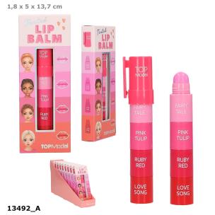 Opakowanie Balsam do ust koloryzujący Top Model BEAUTY&ME 1sztyft-4kolory 13492A