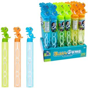 Bańki mydlane dinozaur 118ml MIX. Wydawca: Trifox. Multiszop.pl Opakowanie Bańki mydlane dinozaur 118ml MIX