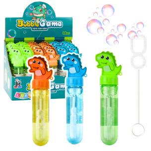 Bańki mydlane Dinozaur 30ml MIX. Wydawca: Leantoys. Multiszop.pl Opakowanie Bańki mydlane Dinozaur 30ml MIX