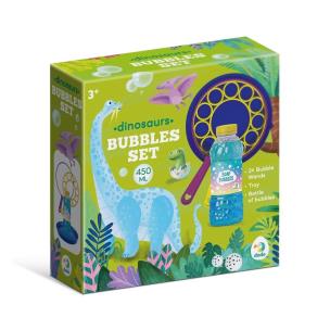 Bańki mydlane Dinozaury 450ml 500119. Wydawca: Dodo. Multiszop.pl Opakowanie Bańki mydlane Dinozaury 450ml 500119