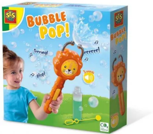 Bańki mydlane Lew. Wydawca: SES. Multiszop.pl Opakowanie Bańki mydlane Lew