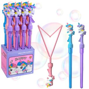 Bańki mydlane rozkładane jednorożec 100ml MIX. Wydawca: Trifox. Multiszop.pl Opakowanie Bańki mydlane rozkładane jednorożec 100ml MIX