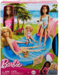 Opakowanie Barbie Basen z lalką i akcesoriami