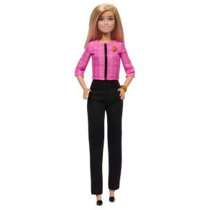 Barbie Liderka przyszłości Lalka blondynka. Wydawca: Mattel. Multiszop.pl Opakowanie Barbie Liderka przyszłości Lalka blondynka