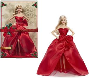 Opakowanie Barbie Świąteczna Lalka - Blond włosy
