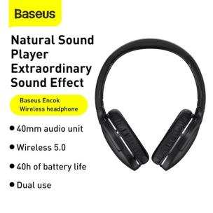 Okładka książki BASEUS BASEUS SŁUCHAWKI BLUETOOTH 5.0 BASEUS ENCOK