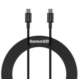 Okładka książki BASEUS KABEL USB-C DO USB-C SUPERIOR SERIES, 100W,
