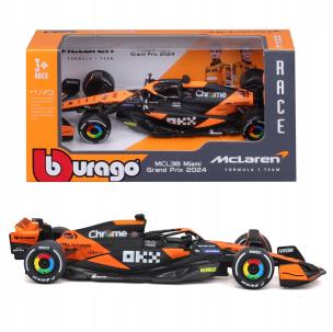 Opakowanie Bburago 1:43 BOLID F1 McLaren MCL38 2024 Oscar Piastri 18-38214