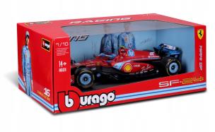 Bburago Model 1:18 Ferrari formuła SF24 GP Miami 2024 Carlos Sainz. Wydawca: BBurago. Multiszop.pl Opakowanie Bburago Model 1:18 Ferrari formuła SF24 GP Miami 2024 Carlos Sainz