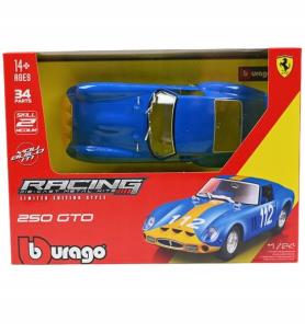 Opakowanie Bburago Model 1:24 Ferrari Racing 250 GTO niebieski