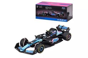 Opakowanie Bburago Model 1:43 BOLID F1 BWT Alpine Team A524 2024 Pierre Gasly