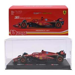 Opakowanie Bburago Model 1:43 BOLID F1 Ferrari SF-24 GP Monaco 2024 Charles Leclerc 18-36843