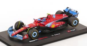 Opakowanie BBURAGO MODEL BOLID F1 Ferrari SF-24 GP Miami 2024 Carlos Sainz 1:43