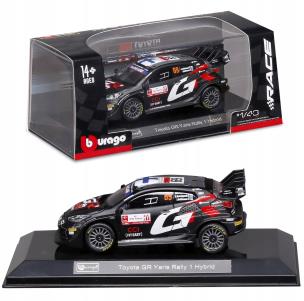 Opakowanie Bburago Toyota GR Yaris Rally1 Hybrid #69 Kalle Rovanpera 1:43 BBURAGO 18-38324