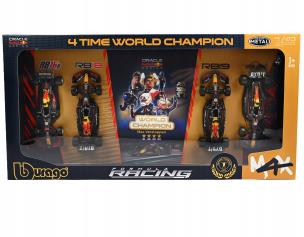 Opakowanie Bburago ZESTAW BOLIDÓW F1 Red Bull Max Verstappen MISTRZ ŚWIATA 1:43 BBURAGO