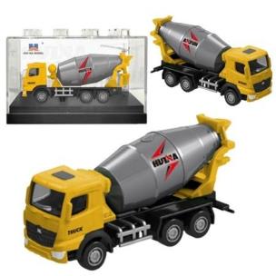 Opakowanie Betoniarka metalowa model żółta MIX Huina