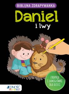 Okładka książki Biblijna zdrapywanka. Daniel i lwy