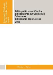 Okładka książki Bibliografia historii Śląska 2017
