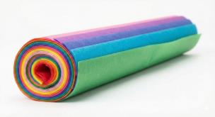 Opakowanie Bibuła gładka 12 kolorów A3 (5szt) HAPPY COLOR