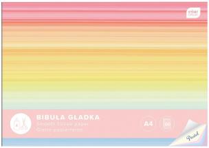 Opakowanie Bibuła gładka w zeszycie A4/60k Pastel