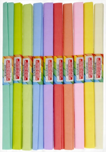 Opakowanie Bibuła marszczona pastel mix (10szt)