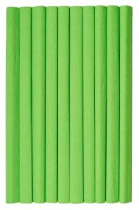 Opakowanie Bibuła marszczona zielona jasna 10szt 50x200cm