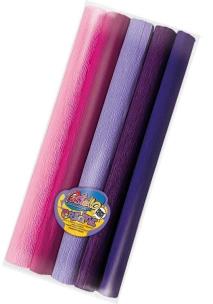 Opakowanie Bibuła mini 25x200cm odcieni różowych 5 kolorów