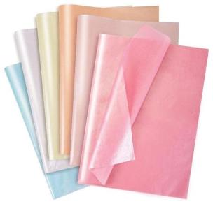 Opakowanie Bibuła pastelowa perłowa 50x35cm 30arkuszy