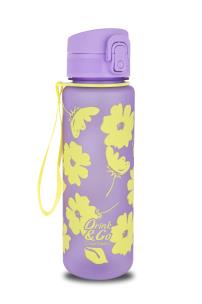 Bidon 600ml Coolpack Brisk Flores Lila. Wydawca: Patio. Multiszop.pl Opakowanie Bidon 600ml Coolpack Brisk Flores Lila