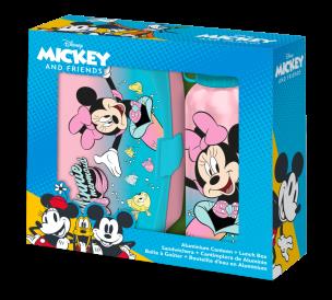 Opakowanie Bidon aluminiowy + śniadaniówka Minnie MN30011