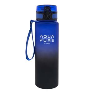Bidon Aqua Pure blue/black 600ml ASTRA. Wydawca: ASTRA papiernicze. Multiszop.pl Opakowanie Bidon Aqua Pure blue/black 600ml ASTRA