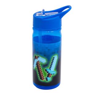 Opakowanie Bidon z rurką AQUA PURE BLUE PIXEL