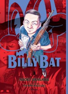 Billy Bat. Tom 3. Autor: Urasawa Naoki. Multiszop.pl Okładka książki Billy Bat. Tom 3