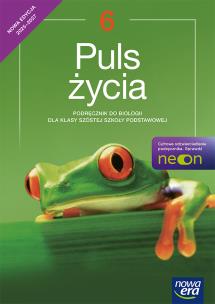 Biologia Puls życia podręcznik dla klasy 6 szkoły podstawowej EDYCJA 2024-2026. Autor: Stawarz Joanna. Multiszop.pl Okładka książki Biologia Puls życia podręcznik dla klasy 6 szkoły podstawowej EDYCJA 2024-2026