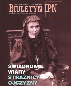 Okładka książki Biuletyn IPN nr 6/2025 Świadkowie wiary
