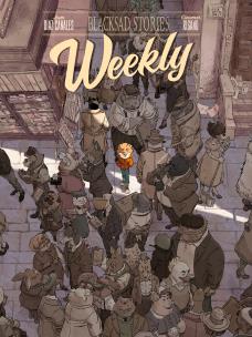 Okładka książki Blacksad Stories. Weekly
