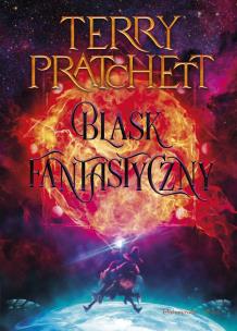 Blask fantastyczny. Autor: Terry Pratchett. Multiszop.pl Okładka książki Blask fantastyczny