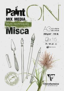 Opakowanie Blok A3 papier z trawy 250g 15ark