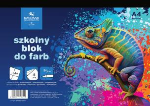 Blok A4 do farb Kameleon 16 ark.180 g.. Wydawca: Koh-I-Noor. Multiszop.pl Opakowanie Blok A4 do farb Kameleon 16 ark.180 g.