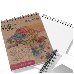 Blok A5 do markerów 40 ark. 200gsm 1szt.mix. Wydawca: Rawmark. Multiszop.pl Opakowanie Blok A5 do markerów 40 ark. 200gsm 1szt.mix