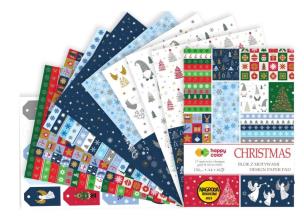 Opakowanie Blok christmas z efektami A4/10K HAPPY COLOR