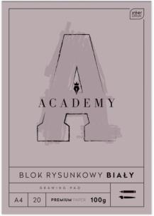 Opakowanie Blok rysunkowy A4 20 100g ACADEMY