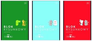 Opakowanie Blok rysunkowy A4/20K Bebe Kids mix (10szt)