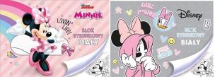 Opakowanie Blok rysunkowy A4/20K biały Minnie Mouse