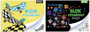Blok rysunkowy A4/20K biały No name - Chłopiec mix. Wydawca: Beniamin. Multiszop.pl Opakowanie Blok rysunkowy A4/20K biały No name - Chłopiec mix