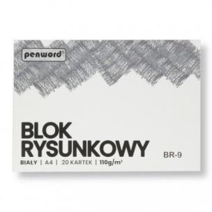 Opakowanie Blok rysunkowy A4 biały 110g 20 kartek