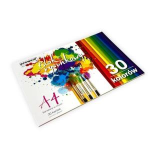 Opakowanie Blok rysunkowy A4 kolor 80g 30 kartek