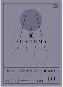 Opakowanie Blok techniczny A3 10 240g ACADEMY